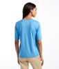 LL Bean Pima Cotton Elbow Scoop US Fit 1000034785 Women's Tee, Sleeves, Neck, Regular, XS, Azalea, Pink,