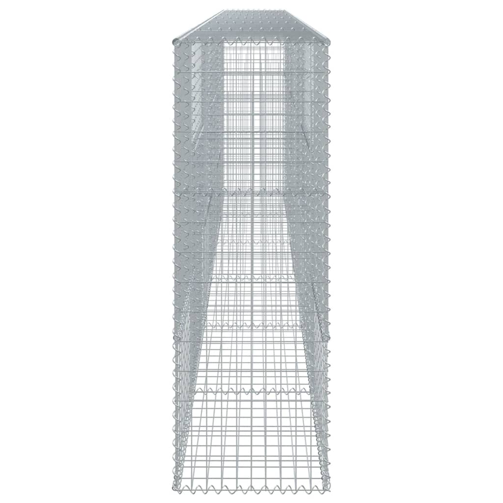 Gabion with Lid 600x50x150 Cm Galvanized Iron