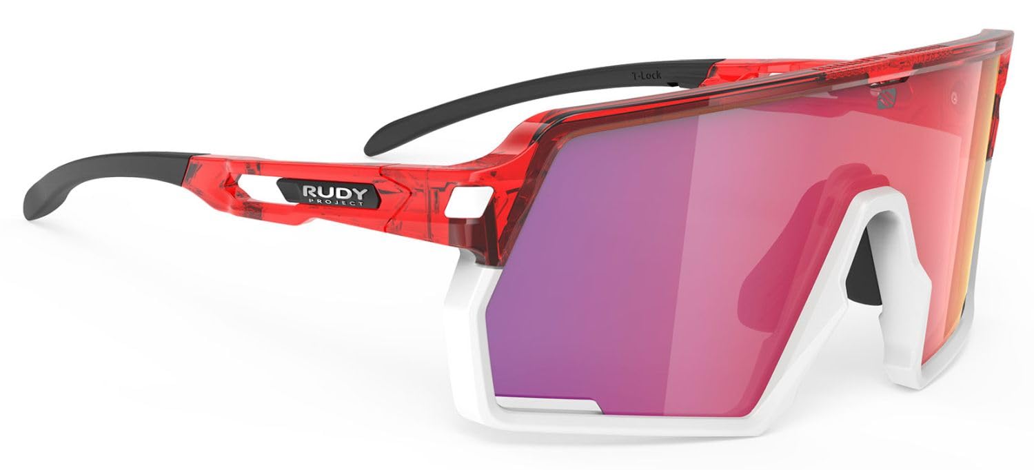 Келион Кристалл Красный Красный Линза 144 мм [RUDYPROJECT] Солнцезащитные Очки, Оправа, Мульти-Лазерная Линза, Ширина