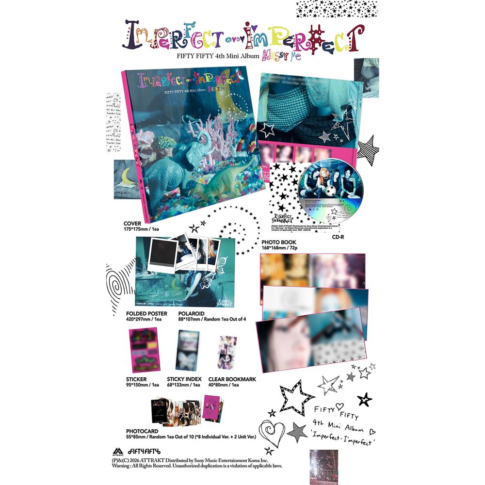 [Pre-order] FIFTY FIFTY - Imperfect-Imperfect