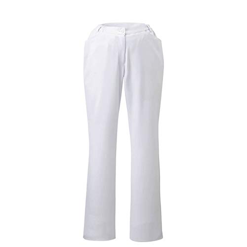 

Nursery Women s Straight Pants, Moisture-Wicking, Quick-Drying, and Opaque, Suitable for Medical and Nursing, Size L, White (9011301A)