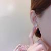 PONYKISS  Sterling Silver Mini Square Splicing Glossy Stud Earring for Women Trendy Fine  Minimalist Accessories