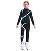 Girls Sports Set Shiny Rhinestone Star Contrast Color Long Sleeve Stand Collar Zipper Sweatshirt Colorblock Leggings
