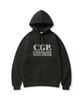 Fleece-Lined Square Logo Hoodie_Black