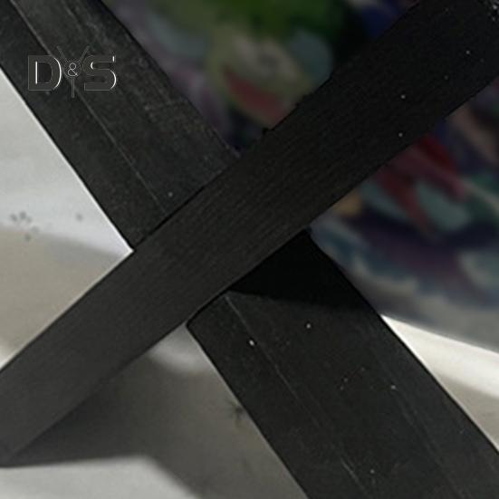 Wooden Cookbook Holder Kitchen Countertop Black Solid Wood Recipe Book Vinyl Record Plate Display Stand Desktop Decoration