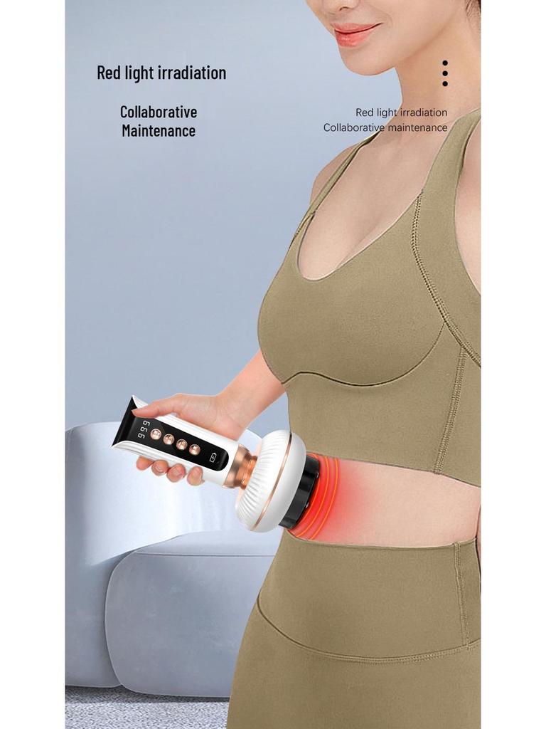 Electric Gua Sha Massager with Heating, Red Light, and Negative Pressure Therapy
