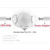 12V PIR Motion Sensor Switch Adjustable Time Smart Infrared Human Body Sensor Detector ON/Off Control LED Strip Home Lighting