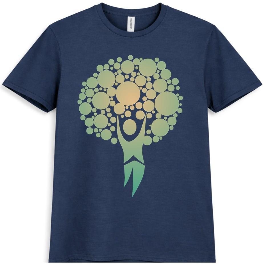 Yoga T-Shirt Tree of Life Graphic Tee Meditation Spiritual Zen Boho Gift Top