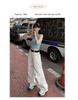 Women's 2024 Summer Wide-Leg High Waist Overalls - Loose, Slim, Straight Casual Pants