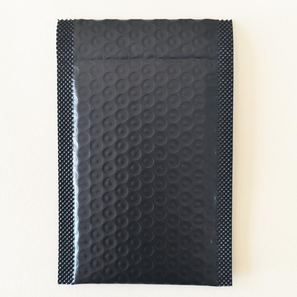 80 Pezzi Buste Imbottite Nere 4,33x6,69/7,47 pollici - Materiale PE Durevole, Impermeabili e Antiurto, Ideali per Piccoli Regali e Imballaggio Gioielli