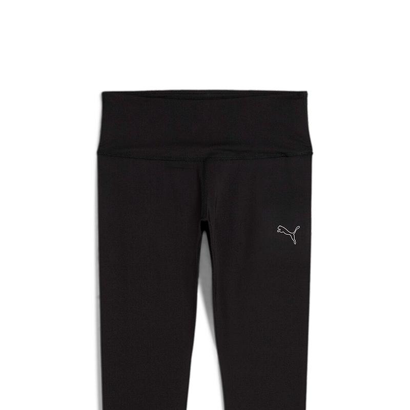Puma Mid Rise Fashion Soft Skin Friendly Simple Sports Long Pants Women Bottoms Black 527348-01