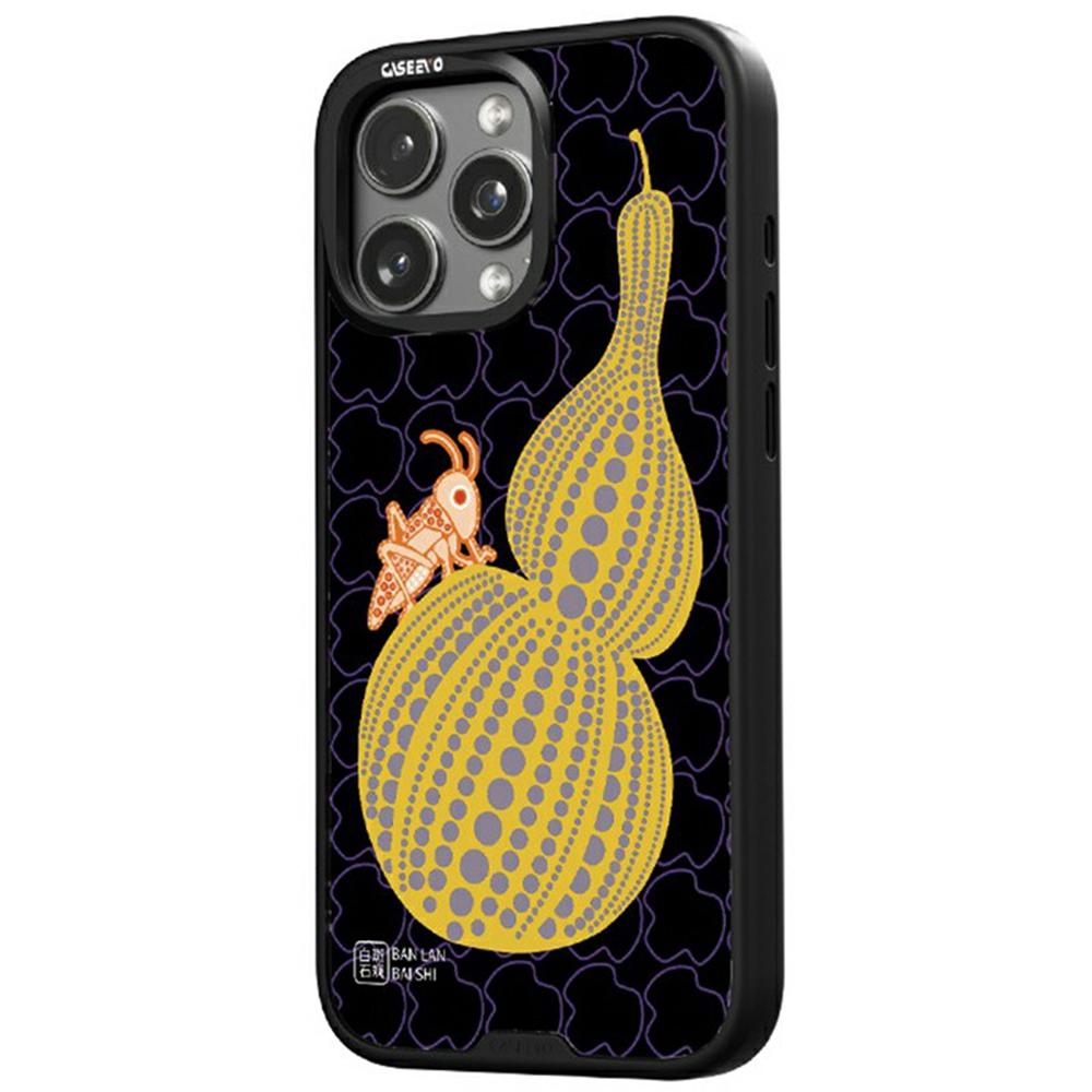 

CASEEVO For iPhone 16 Pro Case Compatible with MagSafe TPU Acrylic Phone Cover with Abstract Paintings Back Cover Fortune