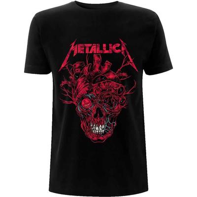 Camiseta Unisex de Metallica: Calavera de Corazón