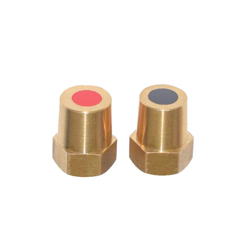 Brass Internal Thread Battery Terminal Connector for Car Battery Modifications (M6/M8/M10)