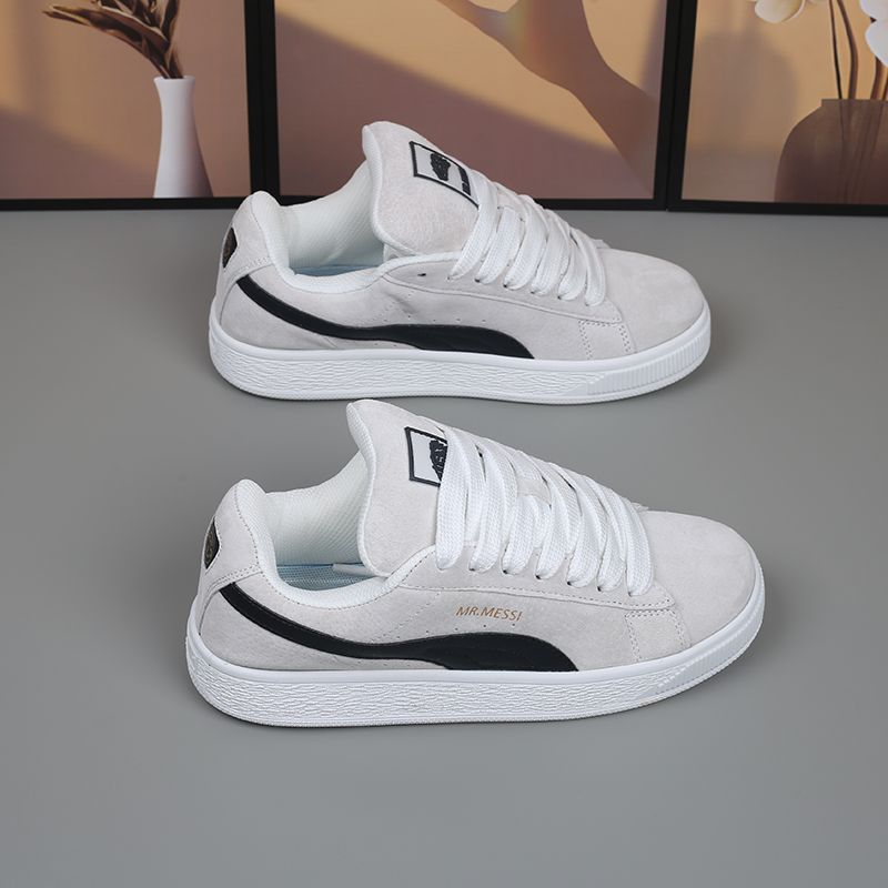 New Men's Bread Shoes Low-top Platform Fashion Versatile Casual Shoes Skateboard Shoes