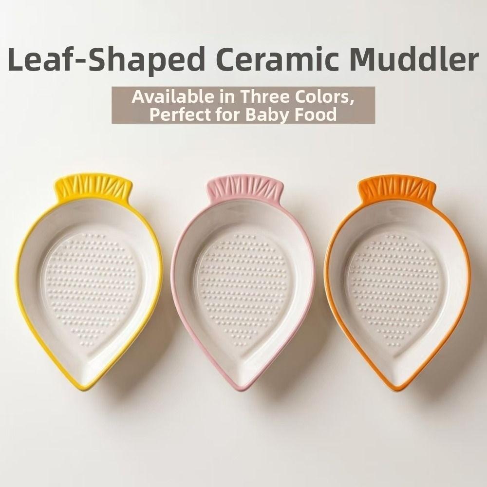 Non-Slip Garlic Ginger Grater Ceramic Seasoning Dipping Dish  Cooking Preparation