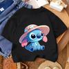 Casual Everyday Tshirt for childrenTshirt with Kawaii Cartoon Print Summer Urban Fashion Set for Boys and Girls Aged 3 To 14