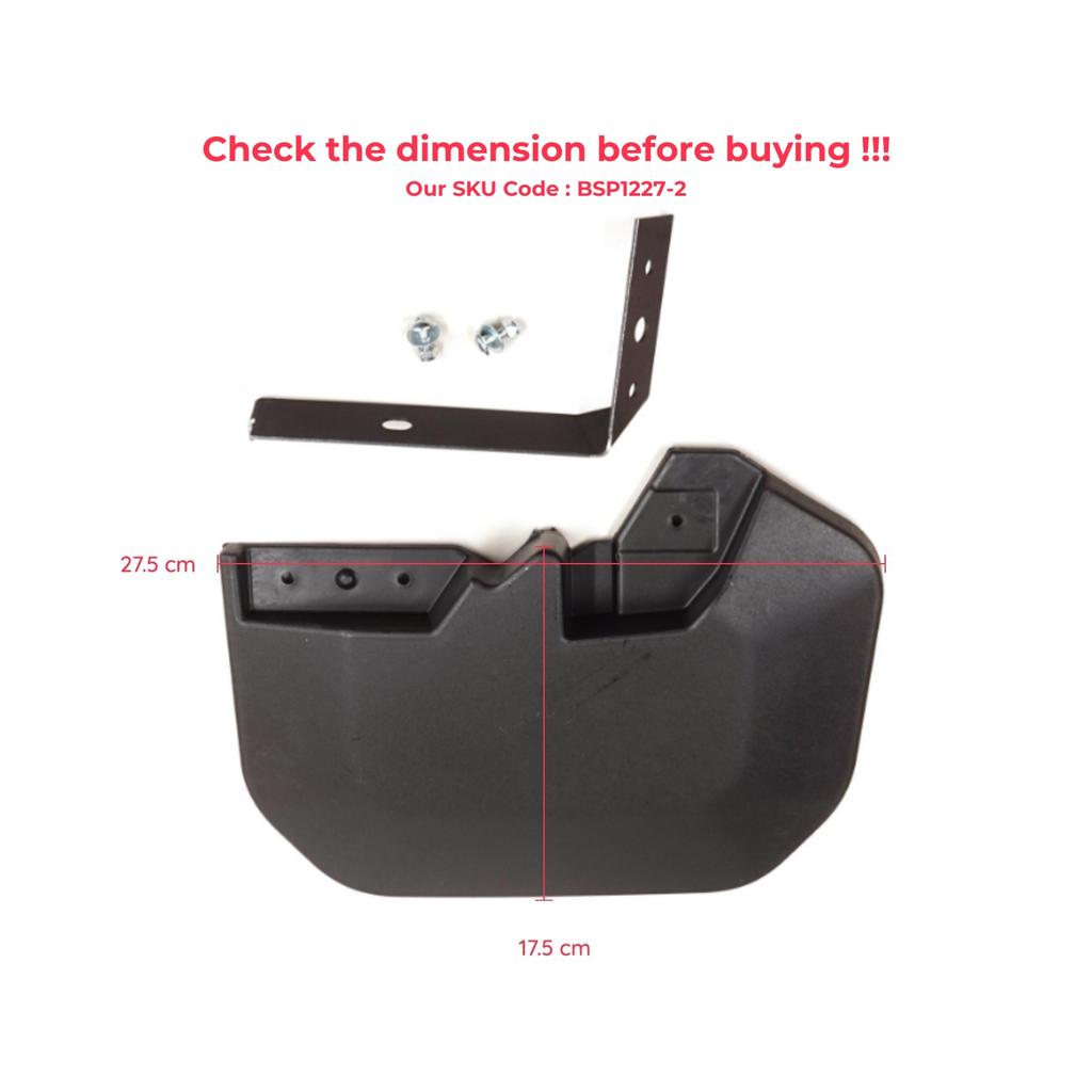 BSP1227-2 Front Right Mud Flap Splash Guard for Ford Transit MK8 T18 V363 FAD FBD FCD FDD FED 2013-On 1820756