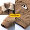 Herren Winter Casual Lammfell Baseballjacke - Verdickt, Kältefest, Baumwollgefütterter Fashion Mantel