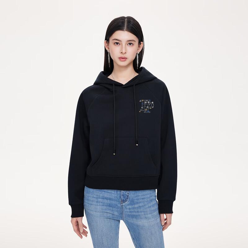 FivePlus Women's Loose Fit Hooded Pullover Sweatshirt