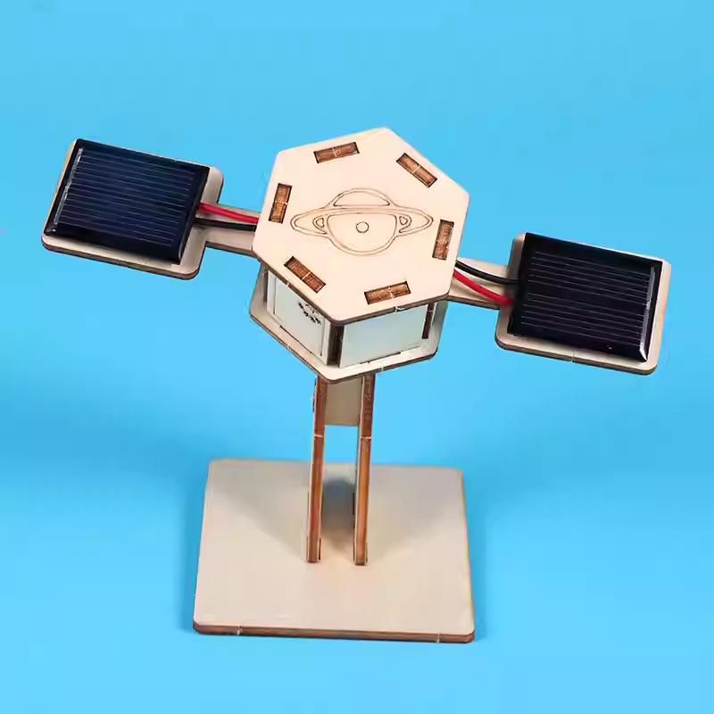 DIY Mini Solar-Powered Satellite Model – Handmade Space Technology Experiment