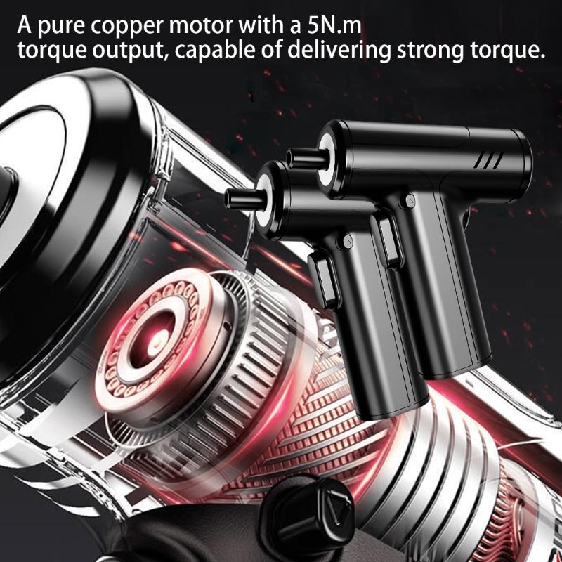 Household Electric Drill Tool Set Effective Electric Drill Set Screwdriver Set With Superior Corrosion Resistance