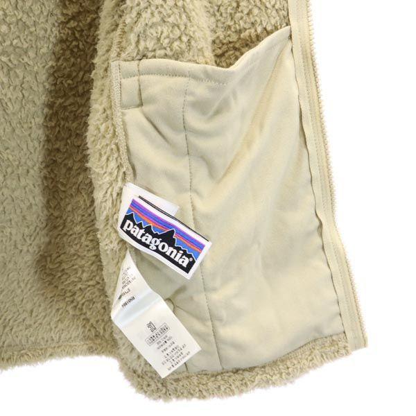 patagonia Hooded 65485 Bore jacket M beige Kid's Used