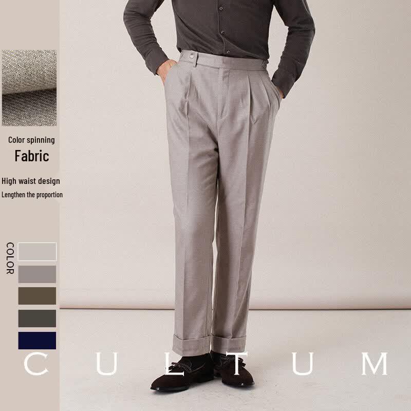 CULTUM Men's Italian Neapolitan Business Casual Suit & Trousers