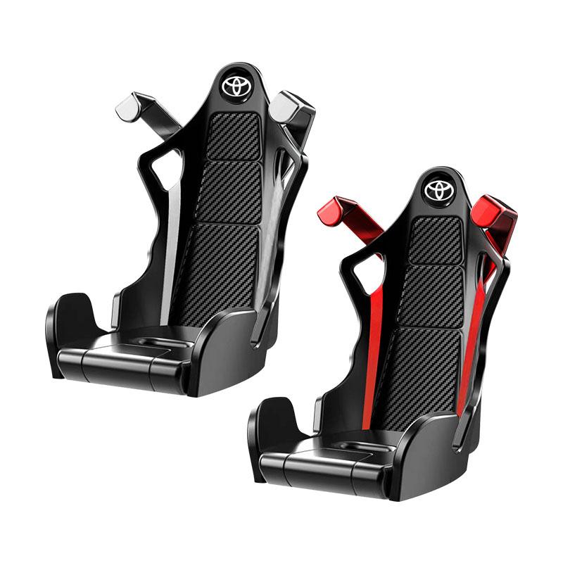 Car Phone Holder Racing Seat Design Mount Stand Suction Cup Smartphone Mobile for Toyota Corolla Prius Yaris Hilux CHR Camry Auris Camry Prius Prado