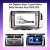 2 DIN Android Carplay Car Radio For Toyota Passo Sette Daihatsu Boon 2008-2022 Multimedia Player Head Unit Stereo GPS Navigation BT WIFI 2+32GB