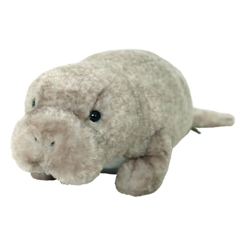 Sun Lemon Lost Animals Stellar Sea Cow Plush Toy, 11 x 18 x 36 cm, P-8652