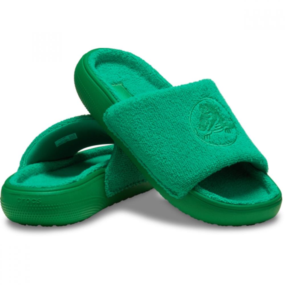 

Crocs Classic Towel Slide Зеленый плющ 209962 3 Wh M7W9(260mm)
