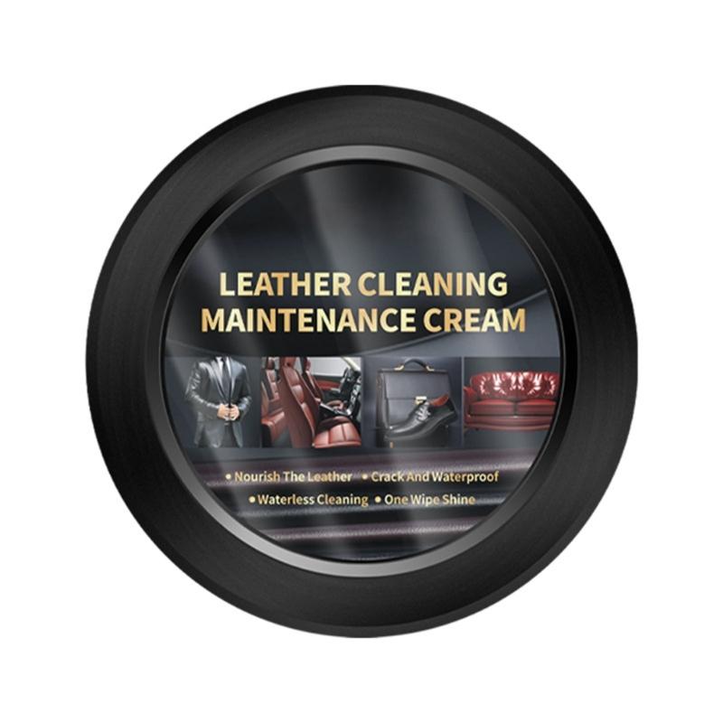 

Leather Cleaning Balm Leather Clean Cream for Efficient Stain Removal & Shine Restoration for Various Leather Goods 1