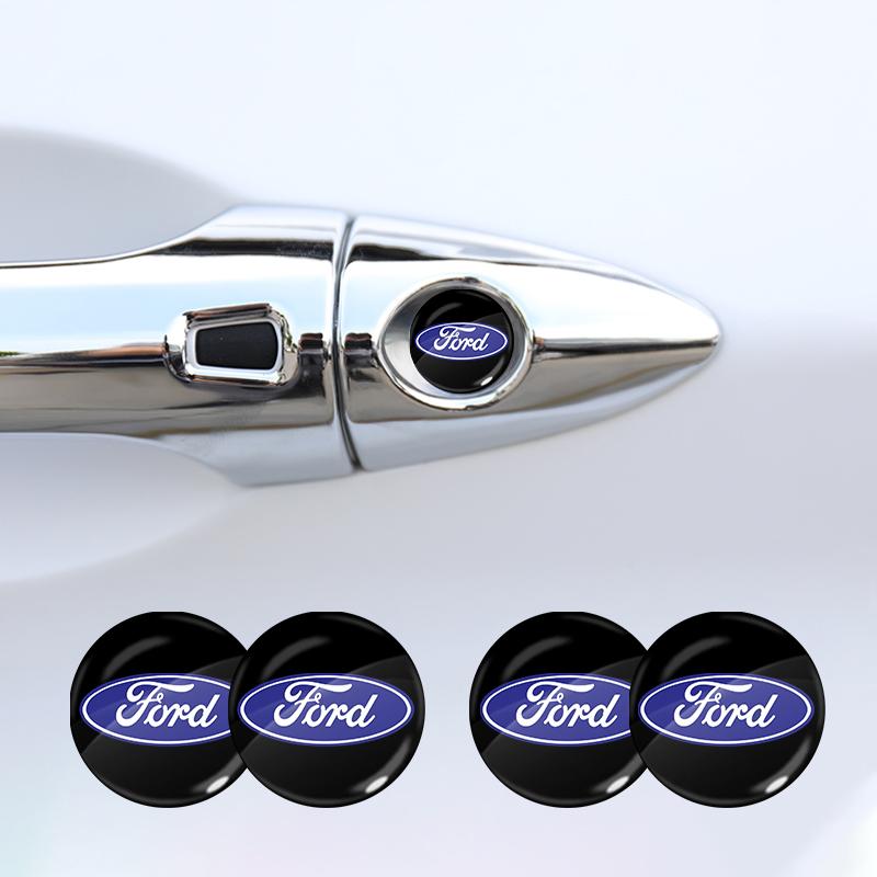 Auto Schloss Schlüsselloch Aufkleber Türschloss Schutz Auto Aufkleber Für Ford Focus Mondeo Kuga Fiesta MK7 Escort Explorer Edge 2 4 MK2 MK4