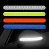 2Pcs/Set Car Reflector Sticker Automobile Rearview Mirror Reflective Strip Auto Exterior Accessories Car Reflector Stickers