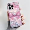 Per Custodia Doogee Note 58 Pro Lusso Moda Pattern Farfalle Fiori Nero Morbido TPU Silicone Cover Posteriore Telefono Cassa Antiurto