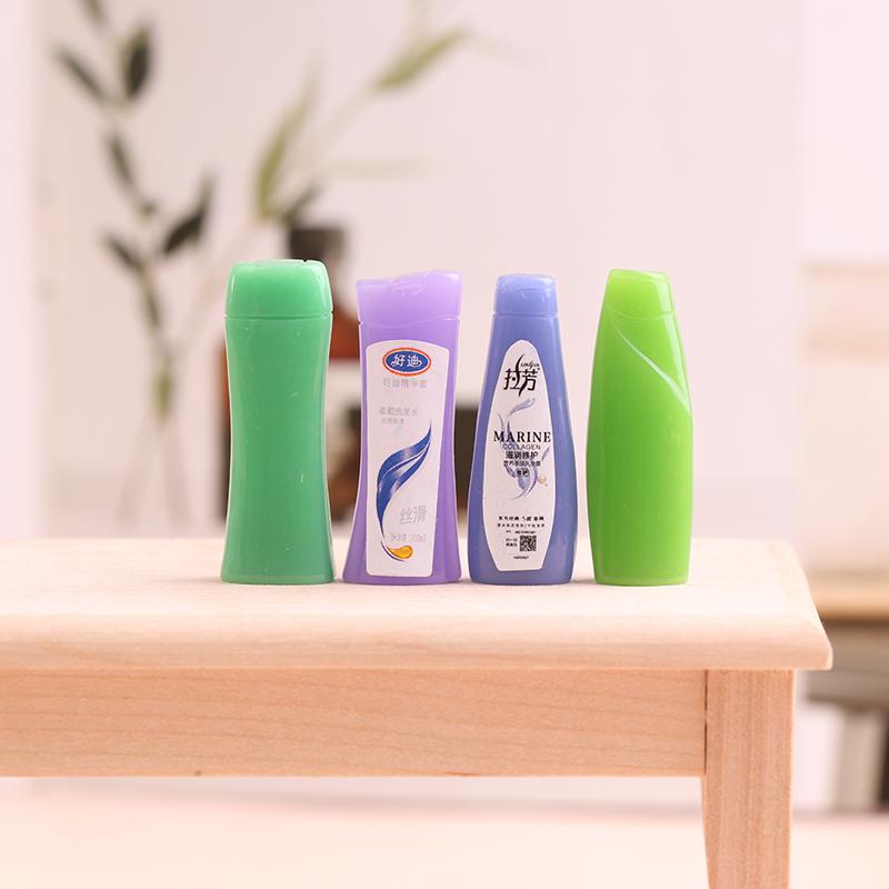 10Pcs 1:12 Dollhouse Bathroom Supplies Shampoo Wash Model For Doll House Decor