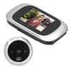 Electric Video Doorbell High Definition Camera 90 Degree Angle Digital Door ViewerSilver
