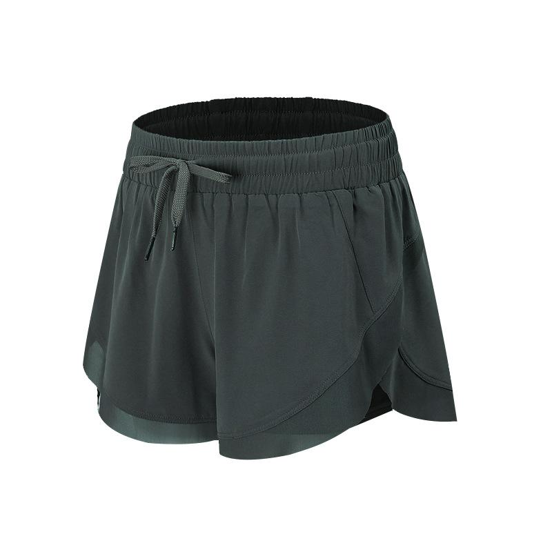 Breathable Loose Sports Shorts Women's Summer Anti-light Three-point Yoga Shorts Elastic Hip Lift Slim Running Fitness Pants