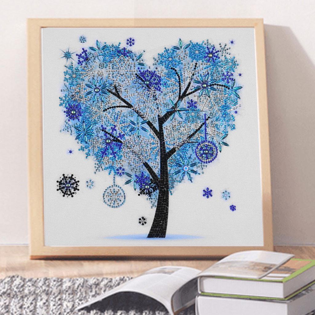 Buy 5D Partial Drill Cross Stitch Kits Crystal Special Shaped Diamond ...