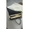 Special offer, original single pair of wax thread, hand-sewn platinum, platinum bag, handbag, casual display, young selection of silver buckle