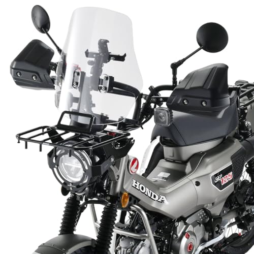 ZETA RACING Armor Hand Guards, Black, for Scudo, compatible with the Armor Hand Guard series. Windproof, rainproof, and mud-proof. Reversible mounting