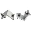 Brand New Short Brackets Photovoltaic Support Adjustable Aluminum Alloy Flat Roof Mounting Silver Solar Holder