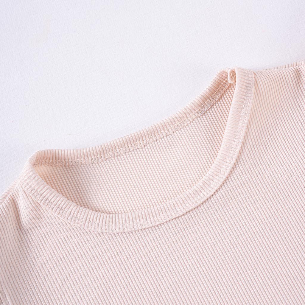 Girls Fashion Cute Solid Color Top Sunflower Printed Shorts Two-piece Set 2025 Summer Children's Casual Set