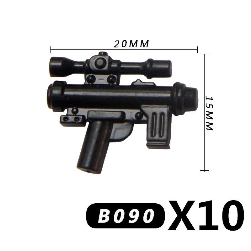 Vojenské stavební kostky Hvězdný film Vojenské figurky Války Zbraně Zbraně Vybavení Příslušenství Pláště Sekery Helmy Brnění Mini kostka