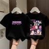 Children's K-Pop Devil Hunter T-shirt, High-quality Tops for Rumi, Mira, and Zoey.
