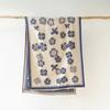 Elegant Camellia Double Sided Printed Warm Imitation Cashmere Scarf For Women