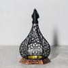 Elegant Gourd Design Candlestick Durability Metal Craftsmanships Candle Holder for Romantic Dinners Home Ambiances