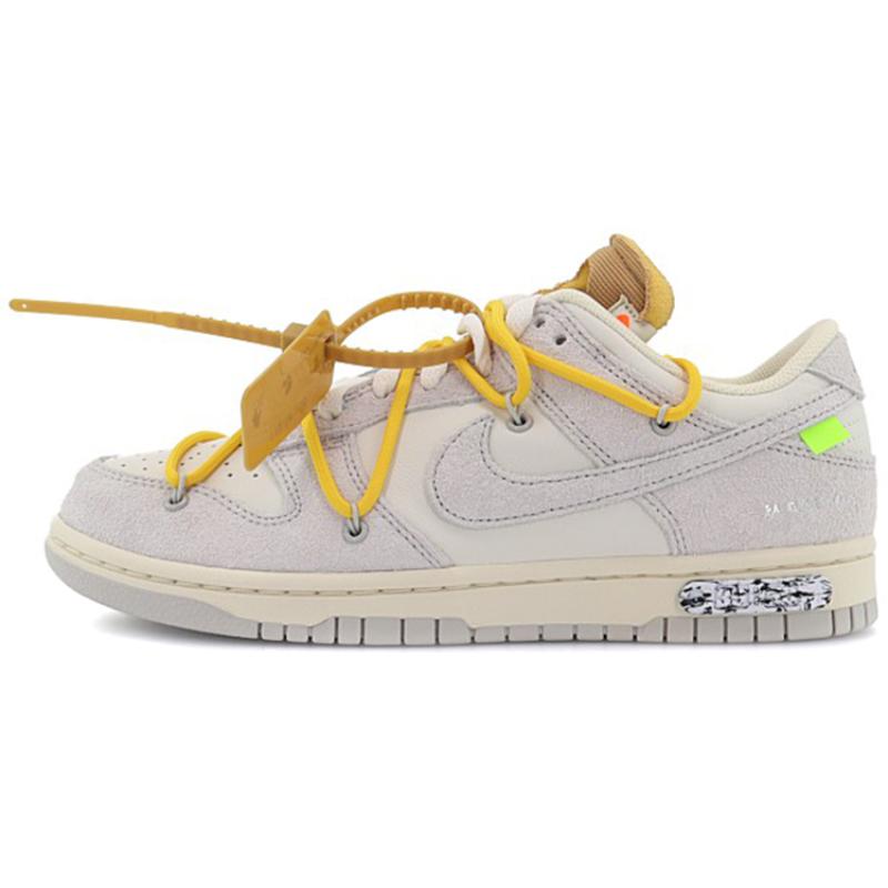 

Nike Dunk Low Off White Lot 39 Of 50 Skate Shoes Sneakers DJ0950-109 36.5