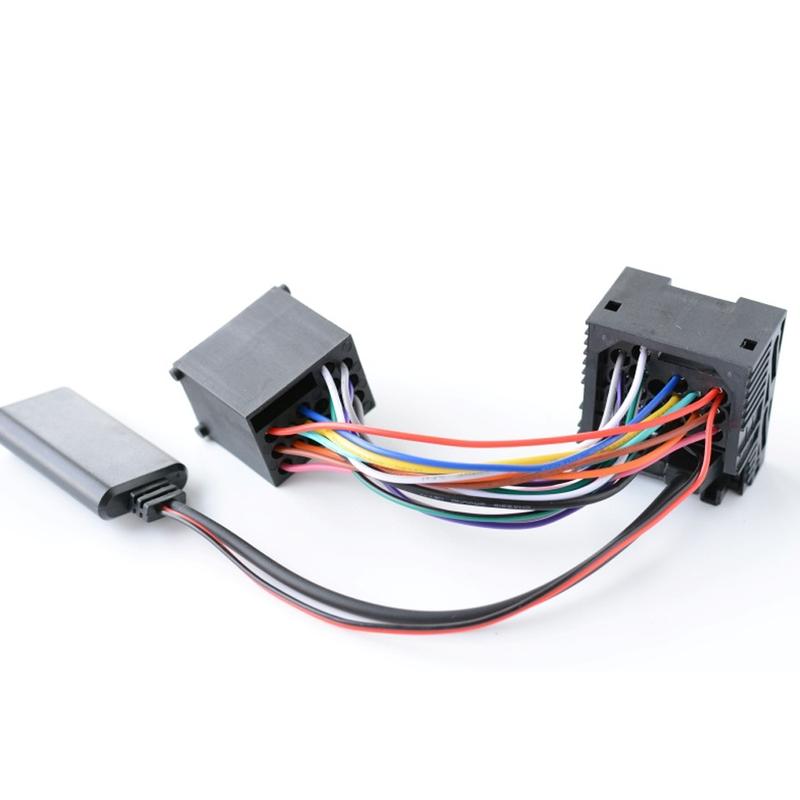 New 10 Pin Car Radio Bluetooth AUX IN Bluetooth 5.0 Music Audio Adapter For BMW E46 3 Series 2002-2006 Business CD
